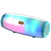 Load image into Gallery viewer, T&amp;G TG165 5W*2 Portable Wireless Speaker Speaker With Dancing LED Flashing Light Mp3 AUX USB FM Radio Stereo Subwoofer