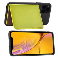 Load image into Gallery viewer, For iPhone XI 2019 Litchi Pattern Card Bag Wallet Bracket + TPU Phone Case with Card Slot Wallet Bracket Function, For iPhone 11 Pro