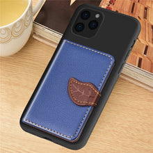 Load image into Gallery viewer, For iPhone XI 2019 Litchi Pattern Card Bag Wallet Bracket + TPU Phone Case with Card Slot Wallet Bracket Function, For iPhone 11 Pro
