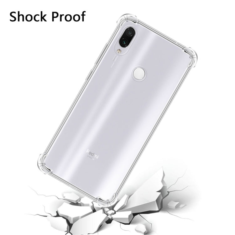 For Xiaomi Redmi7 Four-Corner Anti-Drop Ultra-Thin Transparent TPU Phone Case