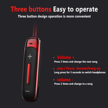 Load image into Gallery viewer, BT315 Sport Bluetooth Headset Wireless Stereo Earphone Bluetooth 4.1 Earpiece With Mic Sport Bass Magnetic Necklace Earpiece