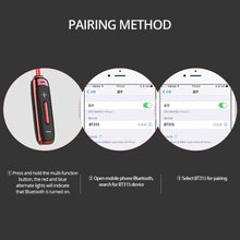 Load image into Gallery viewer, BT315 Sport Bluetooth Headset Wireless Stereo Earphone Bluetooth 4.1 Earpiece With Mic Sport Bass Magnetic Necklace Earpiece