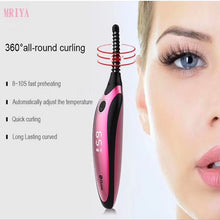 Load image into Gallery viewer, Duosi DY-102 Portable Pen Style Heated Long-Lasting Electric Ironing   Eyelash Curler USB Rechargeable Electric Heated Makeup   Curling Clip