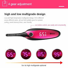 Load image into Gallery viewer, Duosi DY-102 Portable Pen Style Heated Long-Lasting Electric Ironing   Eyelash Curler USB Rechargeable Electric Heated Makeup   Curling Clip