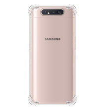 Load image into Gallery viewer, For Samsung Galaxy A80 / A90 Four-Corner Anti-Drop Ultra-Thin Transparent TPU Phone Case