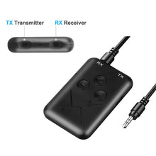Load image into Gallery viewer, JDEX-TX10 Wireless 2-in-1 3.5mm Bluetooth 4.2 Audio Receiver And Transmitter Adapter