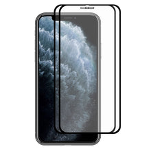 Load image into Gallery viewer, 2PCS ENKAY Hat-prince Full Glue 0.26mm 9H 2.5D Tempered Glass Full Coverage Film, For iPhone 11 / iPhone XR, For iPhone 11 Pro / XS / X, For iPhone 11 Pro Max / XS Max