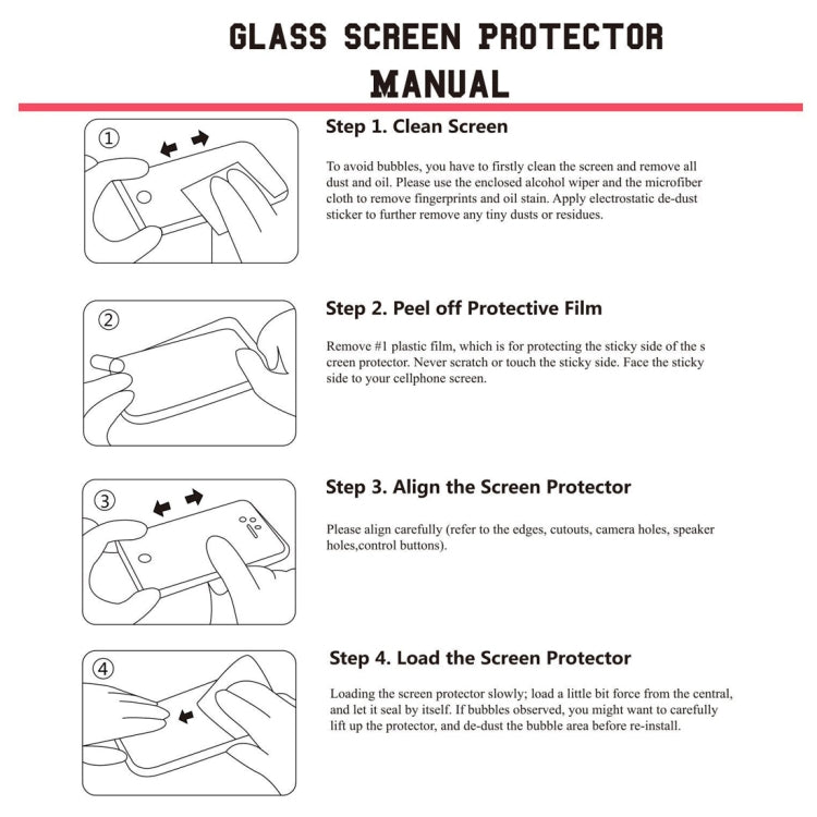 ENKAY Hat-prince Full Glue 0.26mm 9H 2.5D Tempered Glass Full Coverage Film, For iPhone 11 / iPhone XR, For iPhone 11 Pro / XS / X, For iPhone 11 Pro Max / XS Max