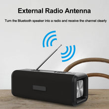Load image into Gallery viewer, T9 Wireless Bluetooth 4.2 Speaker 10W Portable Sound Box FM Digital Radio 3D Surround Stereo, Support Handsfree &amp; TF &amp; AUX