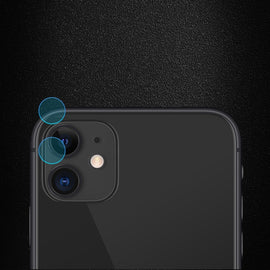 2PCS mocolo 0.15mm 9H 2.5D Round Edge Rear Camera Lens Tempered Glass Film, For iPhone 11, For iPhone 11 Pro, For iPhone 11 Pro Max