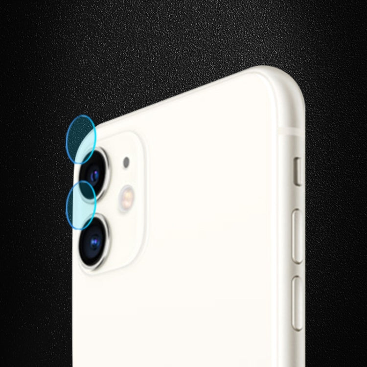 2PCS mocolo 0.15mm 9H 2.5D Round Edge Rear Camera Lens Tempered Glass Film, For iPhone 11, For iPhone 11 Pro, For iPhone 11 Pro Max