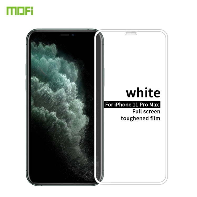 For iPhone 11 Pro Max   MOFI 9H 2.5D Full Screen Tempered Glass Film, For iPhone 11 Pro Max