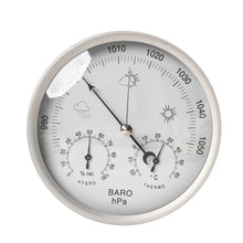Load image into Gallery viewer, THB9392  Wall Mounted Digital Thermometer Hygrometer Household High Accuracy Pressure Gauge Air Weather Instrument Barometer, THB9392 (Gold), THB9392 132mm
