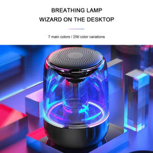 Load image into Gallery viewer, C7 Bluetooth 5.0 Speaker Transparent LED Luminous Subwoofer TWS 6D Surround HIFI Stereo Cool Audio, C7