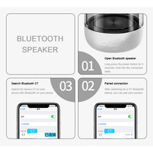 Load image into Gallery viewer, C7 Bluetooth 5.0 Speaker Transparent LED Luminous Subwoofer TWS 6D Surround HIFI Stereo Cool Audio, C7