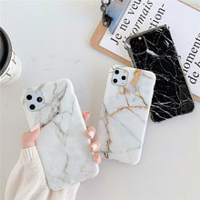 Load image into Gallery viewer, For iPhone 11 Pro Max   TPU Smooth Marbled IMD Mobile Phone Case, For iPhone 11 Pro Max, For iPhone 11 Pro  Max