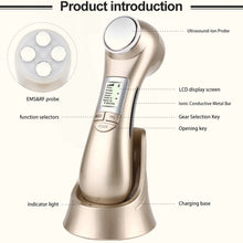 Load image into Gallery viewer, OFY9901  Face Skin EMS Mesotherapy Electroporation RF Radio Frequency Facial LED Photon Skin Care Face Lift Tighten Remove Wrinkle