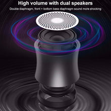 Load image into Gallery viewer, EWA A104 Bluetooth Speaker MP3 Player Portable Speaker Metallic USB Input MP3 Player Stereo Multimedia Speaker