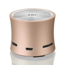 Load image into Gallery viewer, EWA A104 Bluetooth Speaker MP3 Player Portable Speaker Metallic USB Input MP3 Player Stereo Multimedia Speaker