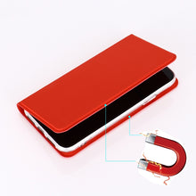 Load image into Gallery viewer, For iPhone 11 Pro  Ultra-thin Voltage Plain Magnetic Suction Card Is Suitable TPU+PU Mobile Phone Jacket with Chuck and Bracket., For iPhone 11 Pro