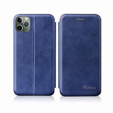 Load image into Gallery viewer, For iPhone 11 Pro Max TPU+PU Integrated Voltage Magnetic Card Holder Retro Leather Case, For iPhone 11 Pro Max