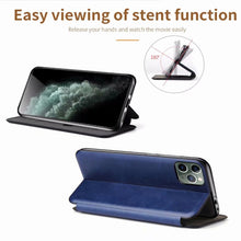 Load image into Gallery viewer, For iPhone 11 Pro Max TPU+PU Integrated Voltage Magnetic Card Holder Retro Leather Case, For iPhone 11 Pro Max