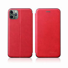 Load image into Gallery viewer, For iPhone 11 Pro Max TPU+PU Integrated Voltage Magnetic Card Holder Retro Leather Case, For iPhone 11 Pro Max