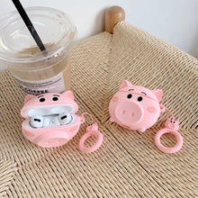 Load image into Gallery viewer, For Apple AirPods Pro Stereo Pig Bluetooth Headphone Protective Case