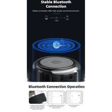Load image into Gallery viewer, Fineblue MK-22 TWS Magnetic Absorption Bluetooth Speaker With LED Light Speaker
