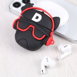 For Apple AirPods 1/2  Generation Universal Angel Devil Bluetooth Headphone Protective Case