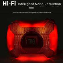 Load image into Gallery viewer, T&amp;G TG162 LED Stereo Portable Bluetooth Speaker Mini Wireless Speaker Subwoofer
