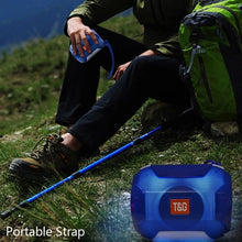 Load image into Gallery viewer, T&amp;G TG162 LED Stereo Portable Bluetooth Speaker Mini Wireless Speaker Subwoofer