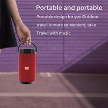 Load image into Gallery viewer, NBY 6650 Portable Multi-function Bluetooth Speaker 3D Surround Stereo Sound, Support Wireless Charging