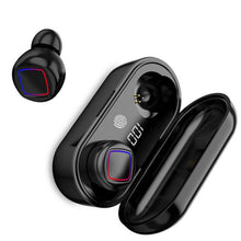 Load image into Gallery viewer, TWS Fingerprint Touch Bluetooth Headset LED Battery Display With Charging Bin
