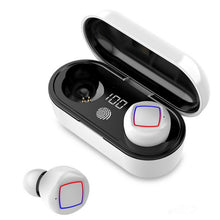 Load image into Gallery viewer, TWS Fingerprint Touch Bluetooth Headset LED Battery Display With Charging Bin