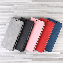 Load image into Gallery viewer, For iPhone 11 Pro Max   Retro-skin Business Magnetic Suction Leather Case with Purse-Bracket-Chuck, For iPhone 11 Pro Max