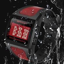 Load image into Gallery viewer, SANDA 222 Men Sports Outdoor Mountaineering Digital Electronic Watch Square Multi functional Waterproof Watch