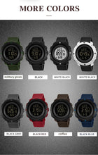 Load image into Gallery viewer, SANDA 361 Fashionable Night Light Sports Children Electronic Watch Multi Functional Personality Night Light Men Waterproof Watch