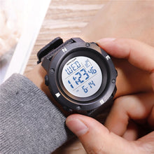 Load image into Gallery viewer, SANDA 361 Fashionable Night Light Sports Children Electronic Watch Multi Functional Personality Night Light Men Waterproof Watch