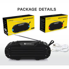 Load image into Gallery viewer, New Rixing NR907 Portable Stereo Surround Soundbar Bluetooth Speaker with Microphone, Support TF Card FM