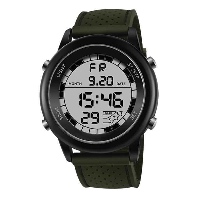 SANDA  411 Multifunctional Wports Watch Male Youth Fashion Model Male Waterproof Student Electronic Watch