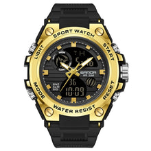 Load image into Gallery viewer, SANDA739  Watch Plate Chao Male Watch Male Student Fashion Trend Multi Functional Digital Waterproof Electronic Meter