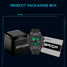Load image into Gallery viewer, SANDA739  Watch Plate Chao Male Watch Male Student Fashion Trend Multi Functional Digital Waterproof Electronic Meter
