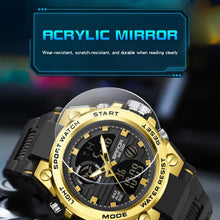 Load image into Gallery viewer, SANDA739  Watch Plate Chao Male Watch Male Student Fashion Trend Multi Functional Digital Waterproof Electronic Meter