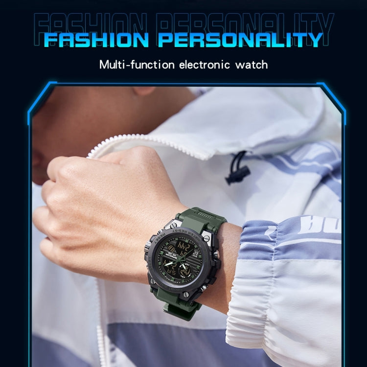 SANDA739  Watch Plate Chao Male Watch Male Student Fashion Trend Multi Functional Digital Waterproof Electronic Meter