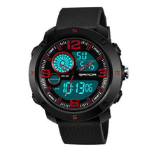 Load image into Gallery viewer, SANDA 762 Watch Men Watch Students Men Watch Fashion Trend Youth Waterproof Night light Sports Men