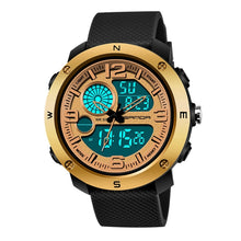 Load image into Gallery viewer, SANDA 762 Watch Men Watch Students Men Watch Fashion Trend Youth Waterproof Night light Sports Men