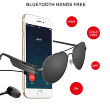 Load image into Gallery viewer, A8 Wireless Earphone Bluetooth Headset Sunglasses Music Headphones Smart Glasses Earbud Hands-free with Mic, A8
