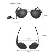 Load image into Gallery viewer, A8 Wireless Earphone Bluetooth Headset Sunglasses Music Headphones Smart Glasses Earbud Hands-free with Mic, A8