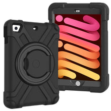 Load image into Gallery viewer, EVA + PC Flat Protective Shell with 360 ° Rotating Bracket, For iPad MINI1/2/3, For iPad MINI 4/5, For iPad Air/Air2/Pro9.7, For iPad 10.2